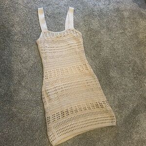 Abercrombie and Fitch crochet mini dress